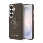 Funda Guess Galaxy S26 Marrón | Textura Granulada y Logo 4G