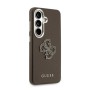 Funda Guess Galaxy S26 Marrón | Textura Granulada y Logo 4G