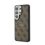Funda Guess Galaxy S26 Ultra Marrón MagSafe | Logo 4G y Bordes Oro