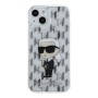 Funda Karl Lagerfeld iPhone 15 Transparente | Ikonik Monogram