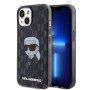 Funda Rígida Karl Lagerfeld para iPhone 15 - Transparente Ikonik Monogram
