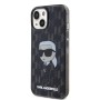 Funda Karl Lagerfeld iPhone 15 Transparente | Ikonik Monogram