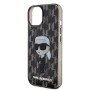 Funda Karl Lagerfeld iPhone 15 Transparente | Ikonik Monogram