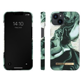 Funda Premium Ideal of Sweden para iPhone 15, 14 y 13 - Golden Olive Marble