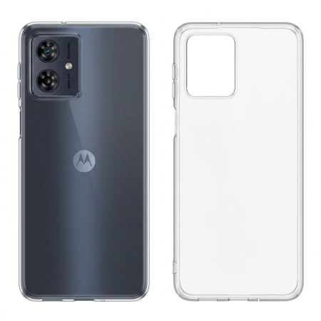 Moto G54 Funda de Gel TPU Transparente 1.5mm ALTA CALIDAD