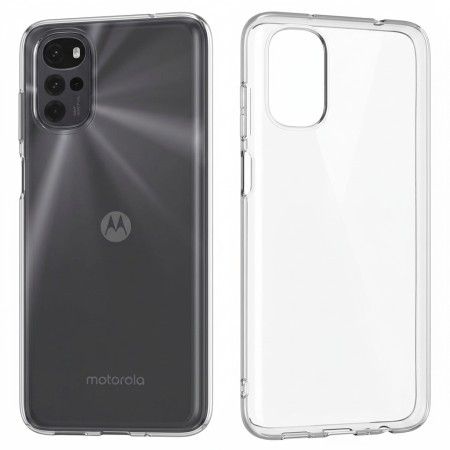MOTO G22 Funda de Gel TPU Transparente 1.5mm ALTA CALIDAD