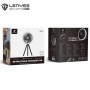 Ventilador Multifunción de Camping Lenyes LHF11 | Batería 8000mAh (Powerbank) | Trípode Telescópico | Luz LED