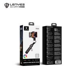 Estabilizador Gimbal Inteligente Lenyes LPH124 | IA Integrada | Luz Dual | Extensible 105cm