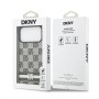 Funda DKNY para iPhone 17 Pro  Patrón de Cuadros Negra | Mayorista Oficial