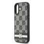 Funda DKNY para iPhone 17 Patrón de Cuadros Negra | Mayorista Oficial