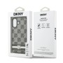 Funda DKNY para iPhone 17 Patrón de Cuadros Negra | Mayorista Oficial