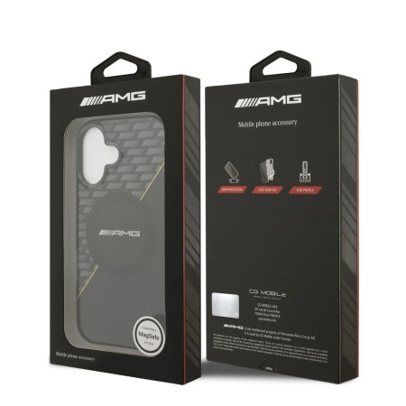 Funda AMG con MagSafe para iPhone 17 Negra | Mayorista Wephone