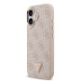 Funda Guess iPhone 17 Rosa MagSafe | Logo Triangular 4G