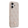 Funda Guess iPhone 17 Rosa MagSafe | Logo Triangular 4G