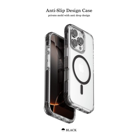 Funda Puloka Defender Transparente MagSafe iPhone 16 | Wephone Mayorista