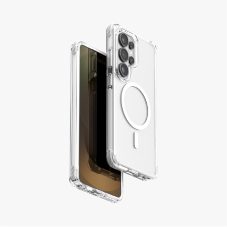 Funda Puloka Defender Transparente MagSafe Samsung S25 Ultra | Wephone Mayorista