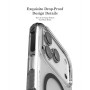Funda Puloka Defender Transparente MagSafe iPhone 17 Pro | Wephone Mayorista