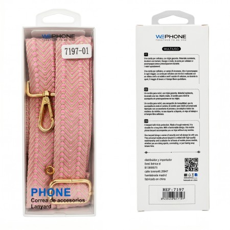 Correa de Accesorios Lanyard Universal para Móvil | WEPHONE 7197-01