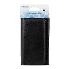 Funda de Cinturón para Móvil 5.8" Negra