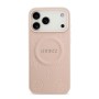 Funda Guess iPhone 17 Pro Rosa MagSafe | Peony Hot Stamp PU