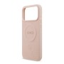 Funda Guess iPhone 17 Pro Rosa MagSafe | Peony Hot Stamp PU
