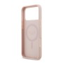 Funda Guess iPhone 17 Pro Rosa MagSafe | Peony Hot Stamp PU