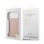 Funda Guess iPhone 17 Pro Rosa MagSafe | Peony Hot Stamp PU