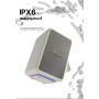 Lenyes S874 Blanco al por Mayor - Altavoz Bluetooth Versátil IPX6 | WePhone