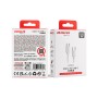 Cable de Carga Rápida Aiwa Original 120W USB-C a USB-C (1 metro) con Cinturón de Velcro Organizador