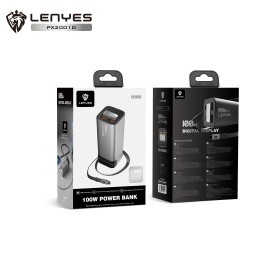 Power Bank Lenyes PX2001D | 20000mAh | 100W PD para Portátiles