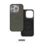 Funda para iPhone 16 Plus Magnética con Textura de Tela Brillante con MagSafe color negro