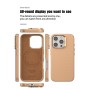 Funda PULOKA para iPhone 16 Textura Fibra de Carbono con MagSafe