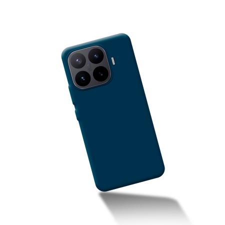 Carcasa de silicona suave para Xiaomi 17T Pro 5G color Azul Oscuro