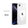Funda GStyle Transparente MagSafe para iPhone 17E / 16E – Rígida y Antigolpes color Blanco