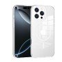 Funda GStyle Transparente MagSafe para iPhone 14 Pro – Rígida y Antigolpes Blanco
