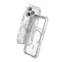 Funda PULOKA iPhone 17 Transparente Antigolpes con MagSafe (Borde de Color) Blanco