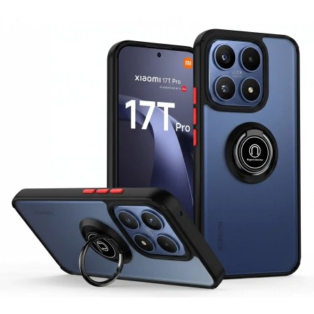 Funda Mate de Anillo Xiaomi 17T Pro 5G color Negro