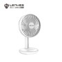 Ventilador de Escritorio Lenyes LHF01 | Luz Nocturna LED | Batería 2000mAh | Motor Sin Escobillas | Ajuste 65°