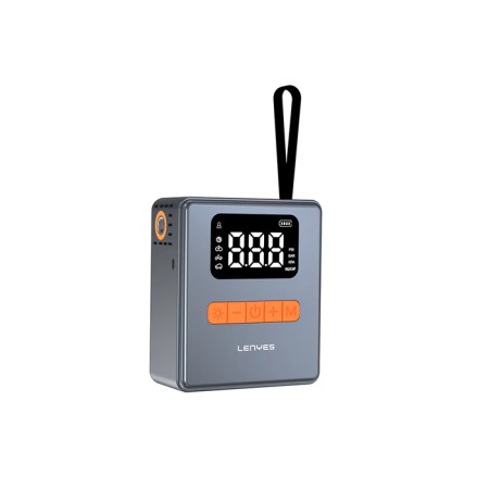 Mini Compresor de Aire Portátil con presión de 150 PSI a 100W con Pantalla Digital y Luz LED
