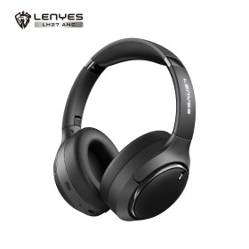 Auriculares Inalámbricos Lenyes LH27 ANC | Cancelación Activa de Ruido (35dB) | Bluetooth 5.4 | Autonomía 31H | Cuero PU Premium