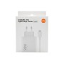 Cargador Original Xiaomi 90W HyperCharge Combo (Type-A) | Adaptador de Pared Blanco con Cable USB-C