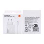 Cargador Original Xiaomi 120W HyperCharge Combo (Type-A) | Adaptador de Pared Blanco con Cable USB-C a USB-A (1m)