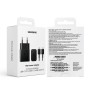 Cargador Original Samsung 15W Power Adapter USB-C con Cable USB-C a USB-C de 1 Metro color Negro