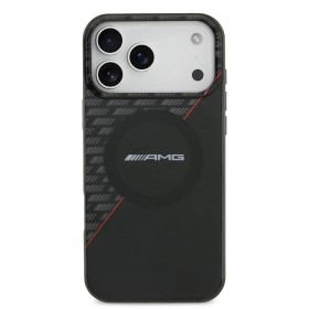 Compra al por mayor la funda Premium AMG para iPhone 17 Pro con MagSafe y Línea Roja Deportiva