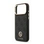 Funda Guess iPhone 17 Pro Negro MagSafe | 4G Strass Logo Gold