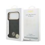 Funda Guess iPhone 17 Pro Negro MagSafe | 4G Strass Logo Gold