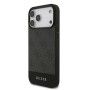 Funda Guess iPhone 17 Pro Max Gris Oscuro| 4G Bottom Stripe | Wephone