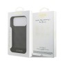 Funda Guess iPhone 17 Pro Max Gris Oscuro| 4G Bottom Stripe | Wephone
