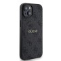 Funda Guess iPhone 14 Negro MagSafe | Piel Sintética 4G Classic | Wephone