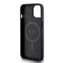 Funda Guess iPhone 14 Negro MagSafe | Piel Sintética 4G Classic | Wephone